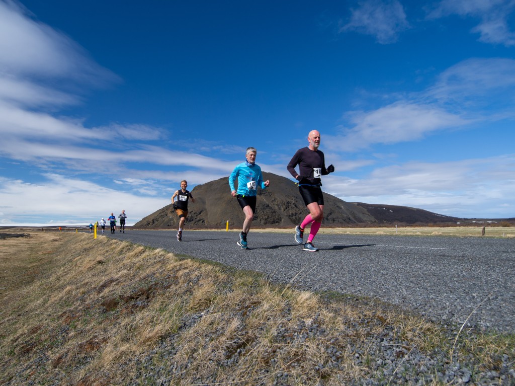 Mývatn marathon, north Iceland 2021