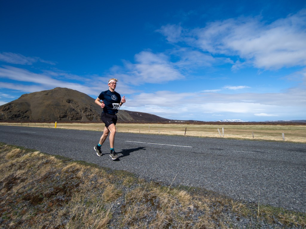 Mývatn marathon, north Iceland 2021